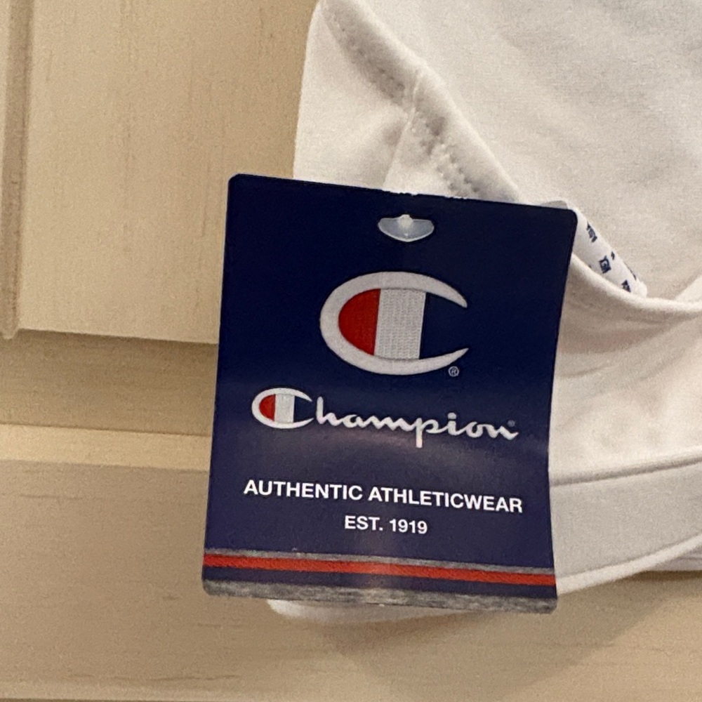 Champion White Racerback Sports Bra - Picture 2 of 3